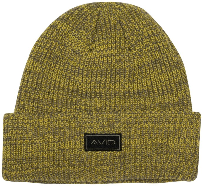 Kulich Avid Carp Marl Knit Beanie - Yellow