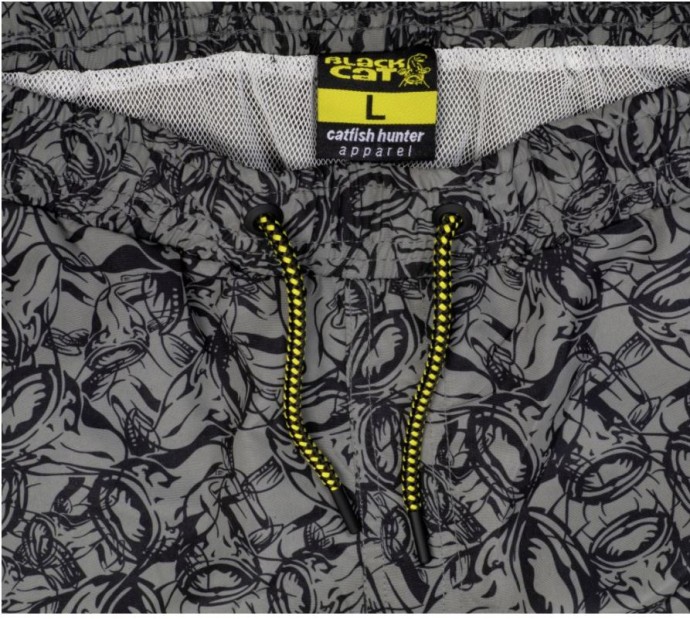 Kupaće gaće Black Cat Beach Shorts