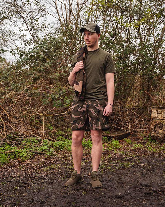 Kupaće gaće Fox Camo/Black Swim Shorts