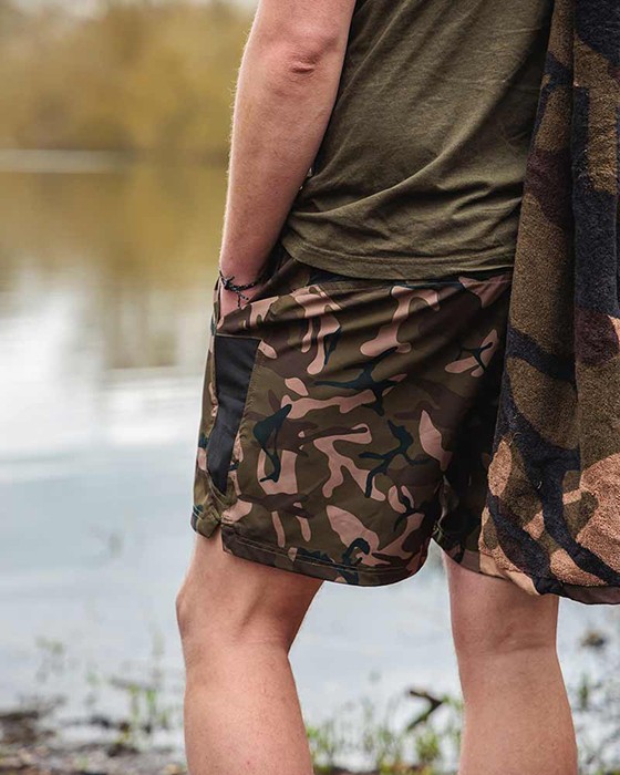 Kupaće gaće Fox Camo/Black Swim Shorts