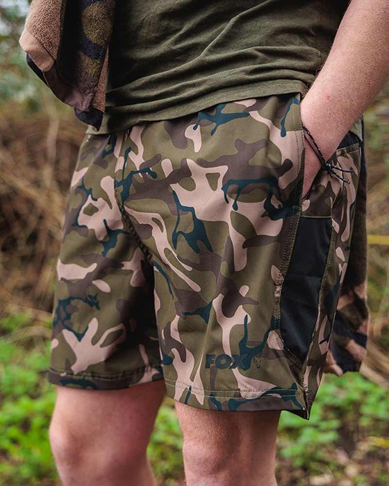 Kupaće gaće Fox Camo/Black Swim Shorts