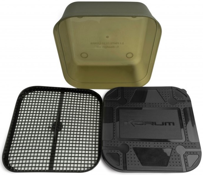 Kutija Korum Maggot Tub And Riddle - 2PT/1,2l