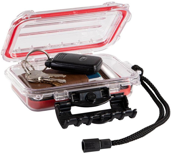 Kutija Plano Guide Series Waterproof Compact 3449 Red/Clear