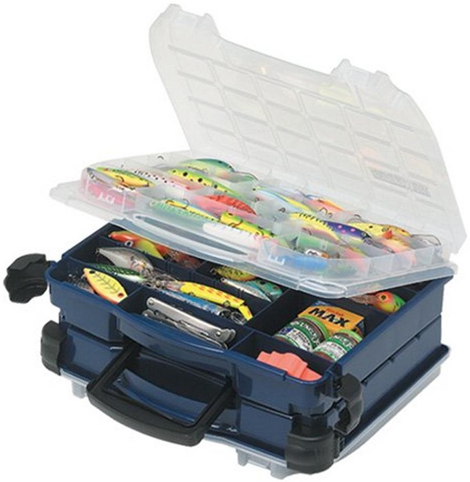 Kutija Plano LockJaw Double Satchel Blue/Clear
