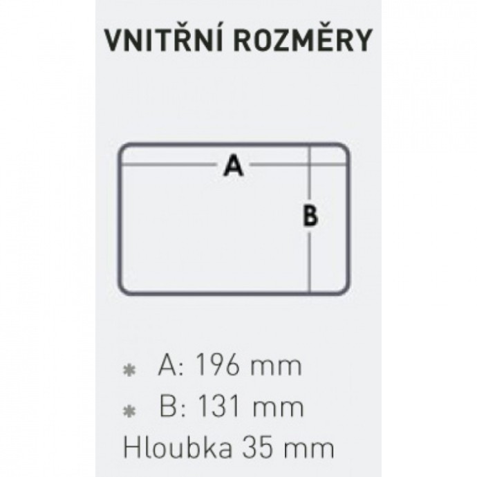Kutija Versus VS 3010NDM Transparentna 205x145x40mm