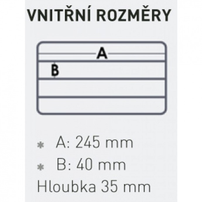 Kutija Versus VS 3020ND Transparentna 255x190x40mm