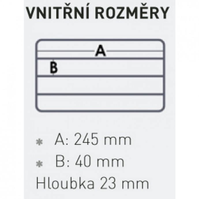 Kutija Versus VS 3020NS Transparentna 255x190x28mm