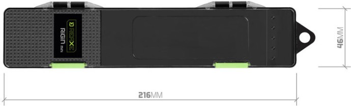 Kutija za Feeder Predveze Delphin Reaxe RIGIN Mini 216x46mm