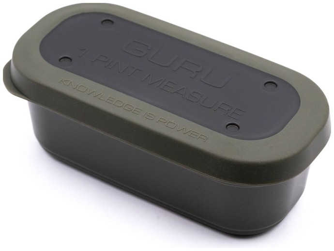 Kutija za mamce Guru Bait Box Solid Lid 1 Pint Green