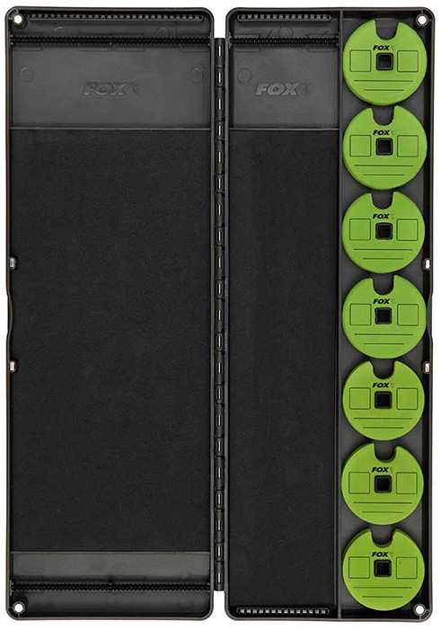 Kutija za predveze Fox Edges Large Rig and Disc Box inc. 50 Pins / 7 Discs