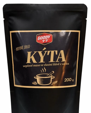 Kýta - Vepřové Maso ve Vlastní Šťávě v Sáčku GOODY 77 - 200gr