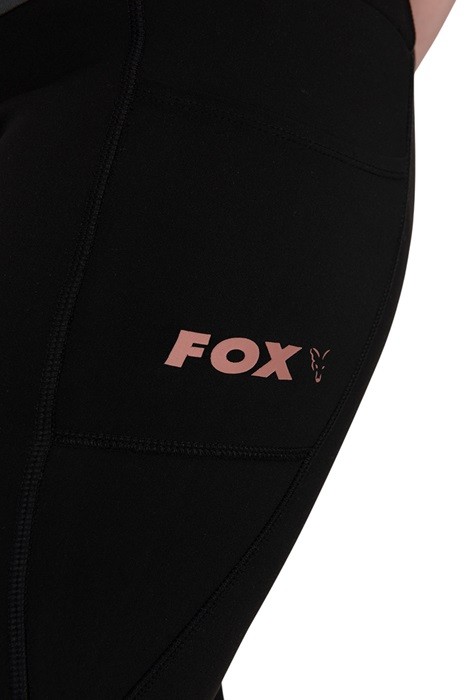 Legíny Fox WC Black Lined Leggings