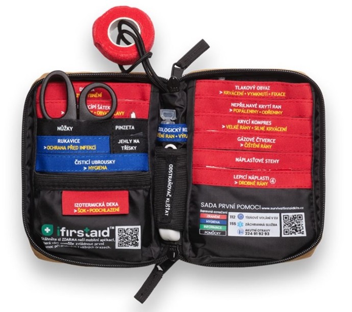 Lékárnička Survival First Aid Kit Hiking