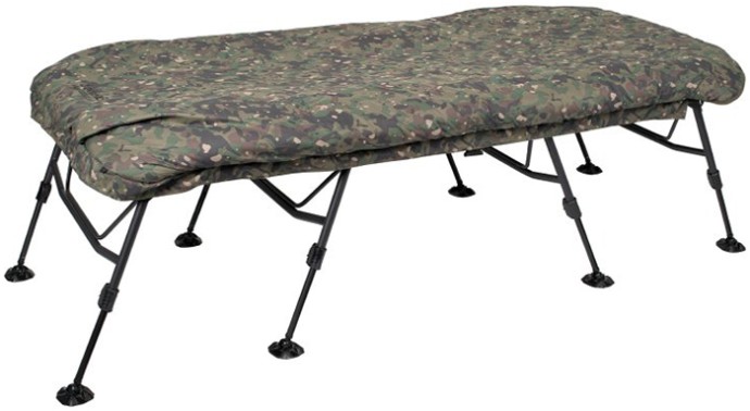 Ležaljka i Vreća za spavanje Trakker RLX 8 Wide Camo Bed System