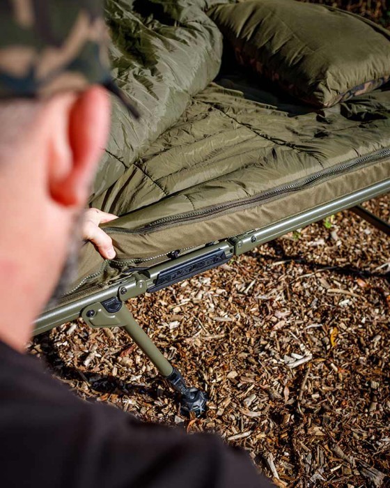Ležaljka + Spavaća vreća Fox Flatliner X All Season System