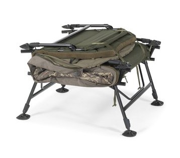 Ležaljka + Spavaća vreća Nash Indulgence HD40 8 Leg Sleep System Camo