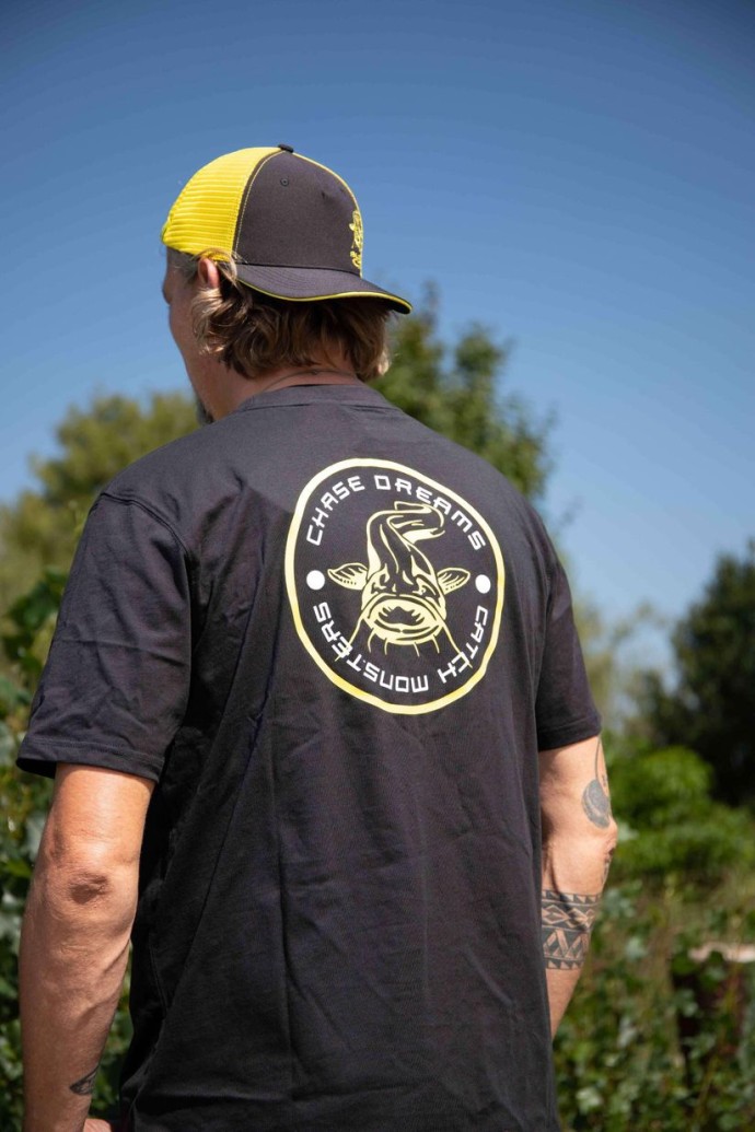 Majica Black Cat Chase Dreams Black Tee