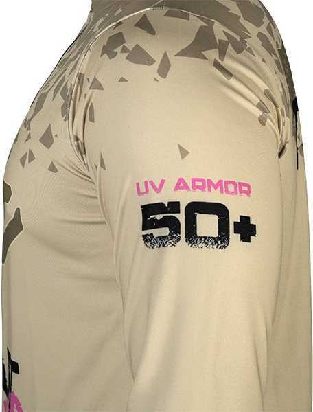 Majica Delphin s kapuljačom UV ARMOR 50+ Trout