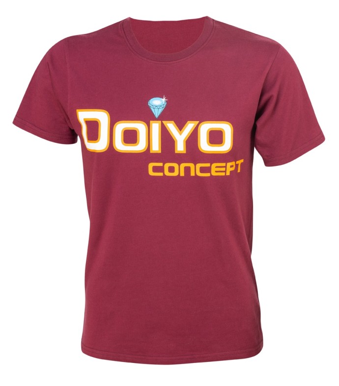 Majica Doiyo Logo Bordeaux