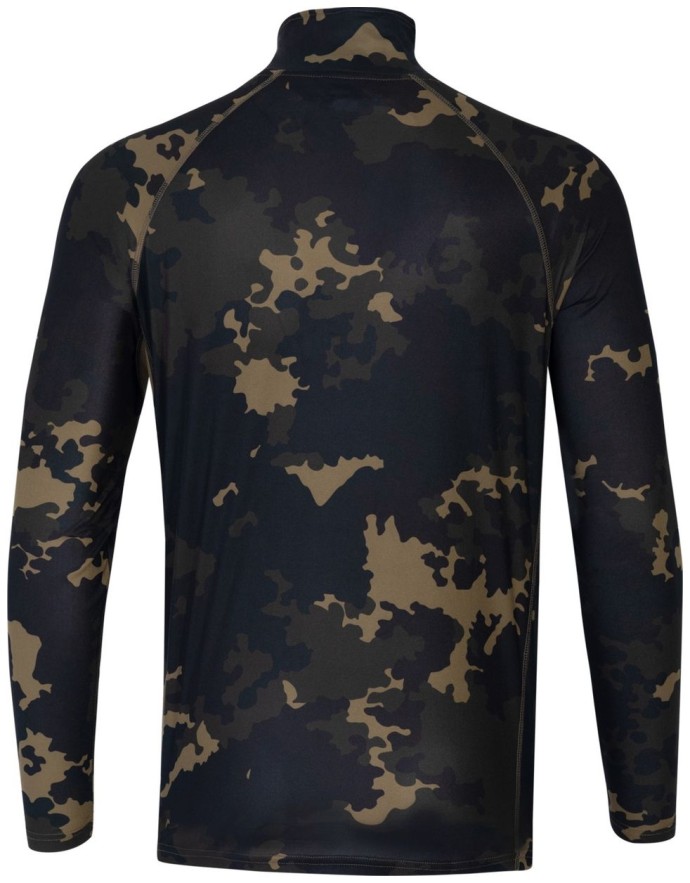 Majica dugih rukava Korda Kool UPF Zip Jersey Dark Kamo