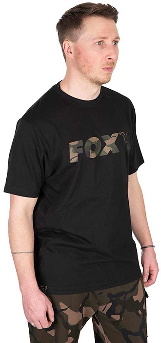 Majica Fox Black/Camo Logo T-Shirt