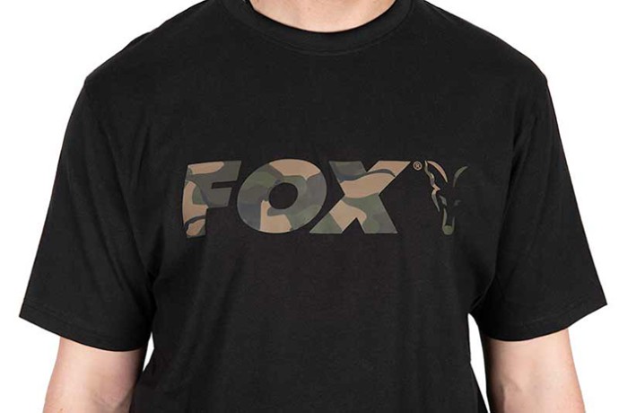 Majica Fox Black/Camo Logo T-Shirt