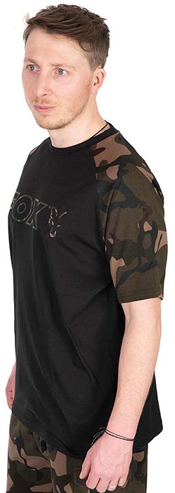 Majica Fox Black/Camo Outline T-Shirt