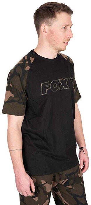 Majica Fox Black/Camo Outline T-Shirt