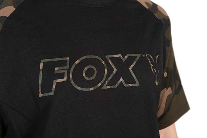 Majica Fox Black/Camo Outline T-Shirt