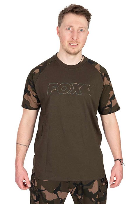 Majica Fox Khaki/Camo Outline T-Shirt