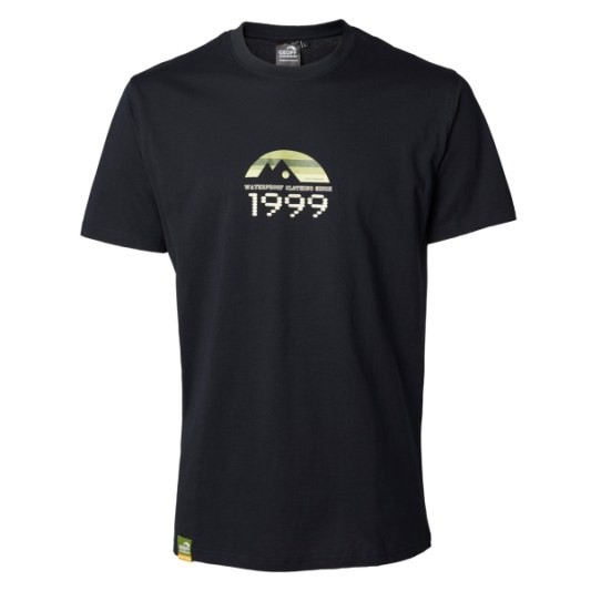 Majica Geoff Anderson Organic Tee Retro 1999 crna