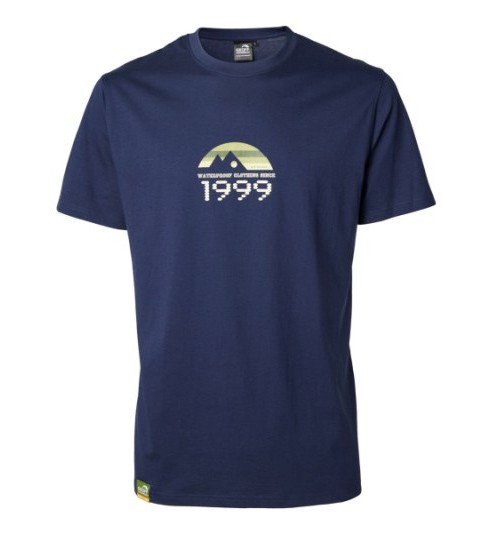 Majica Geoff Anderson Organic Tee Retro 1999 Plava
