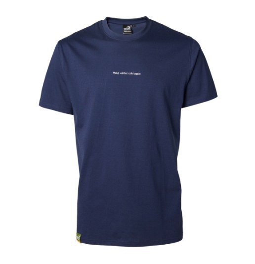 Majica Geoff Anderson Organic Tee Winter Navi Plava