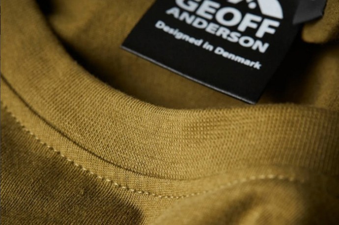 Majica Geoff Anderson Organic Tee Zelena
