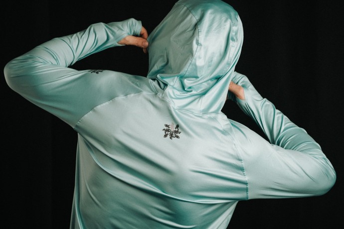Majica Giants Fishing Funkcionalna s Dugim Rukavima UV50+ Hoodie Blue