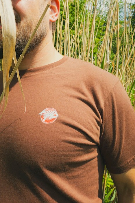 Majica Giants Fishing Muška Smeđa Rak