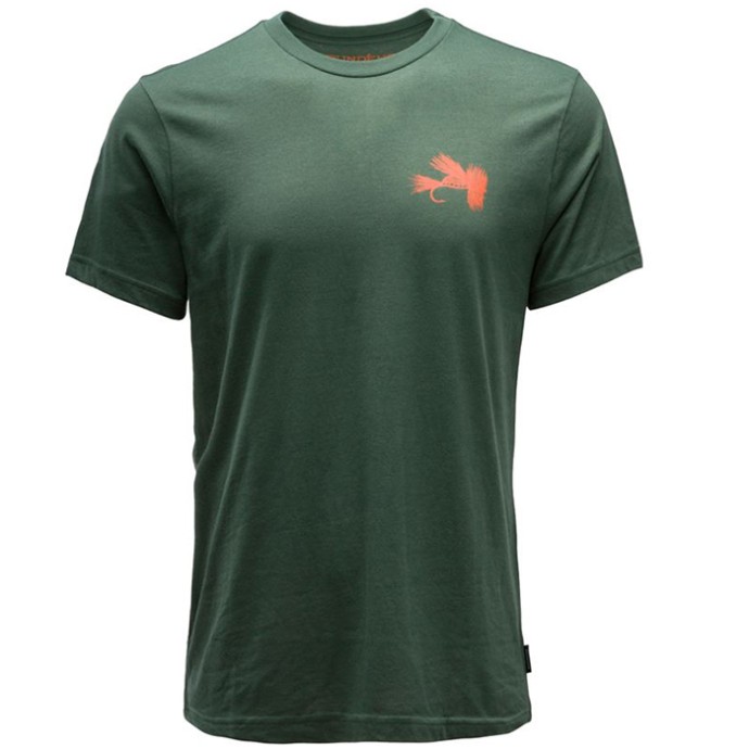 Majica Grundéns Dry Fly SS T-Shirt Deep Forest