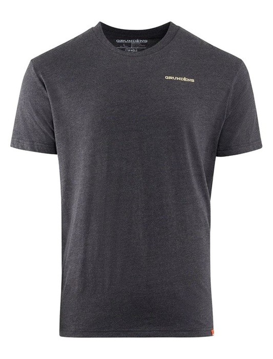 Majica Grundéns Octo-Trout SS T-Shirt Heather Charcoal
