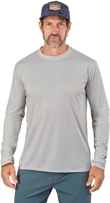 Majica Grundéns Tough Sun Crew Oyster