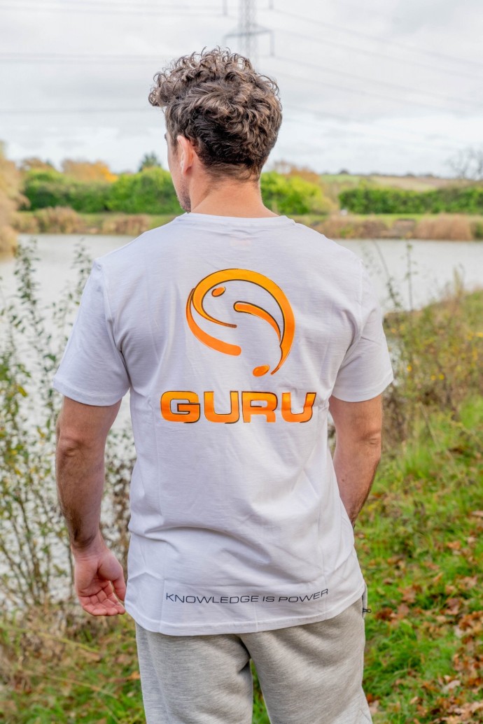 Majica Guru Semi Logo Tee White