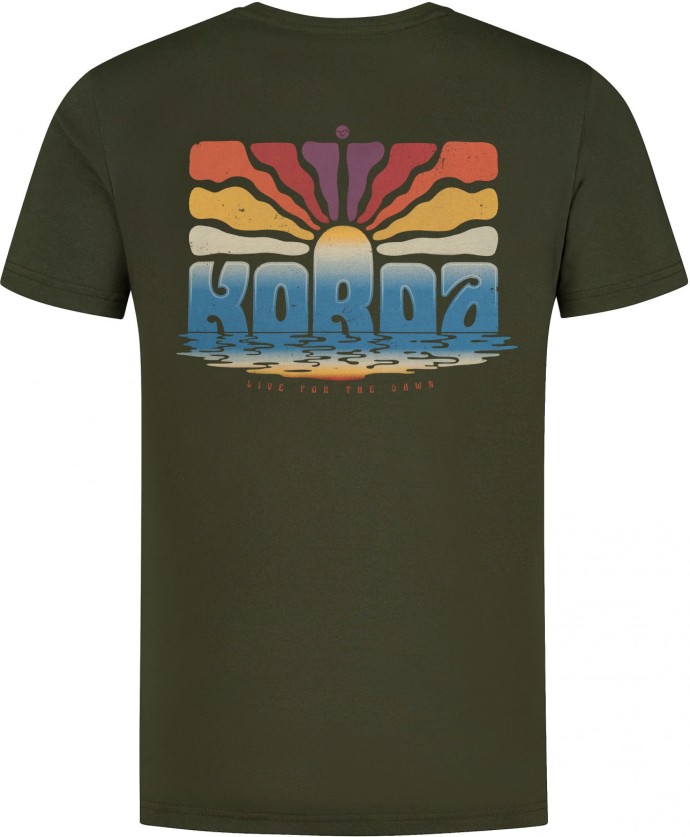 Majica Korda Dawn Vibes Tee Dark Olive