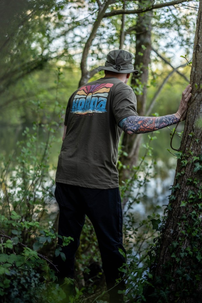 Majica Korda Dawn Vibes Tee Dark Olive