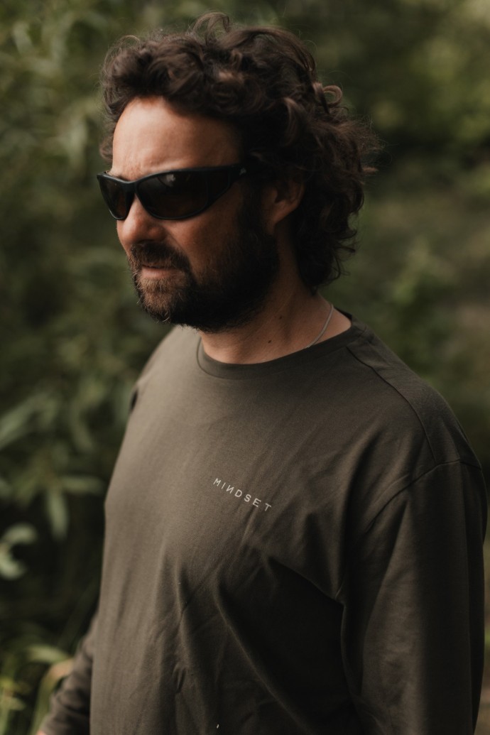 Majica Korda Mindset Minimal LS Tee Dark Olive