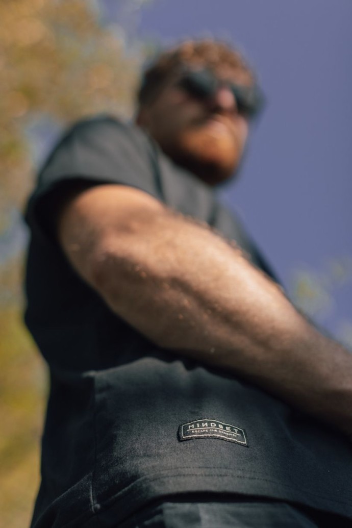 Majica Korda Mindset Minimal Tee Black