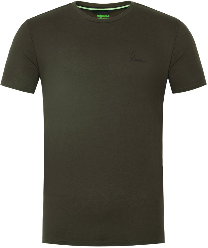 Majica Korda Minimal Tee Dark Olive