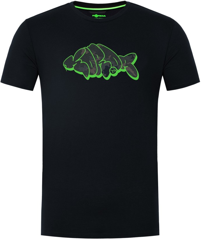 Majica Korda Outline Tee Black