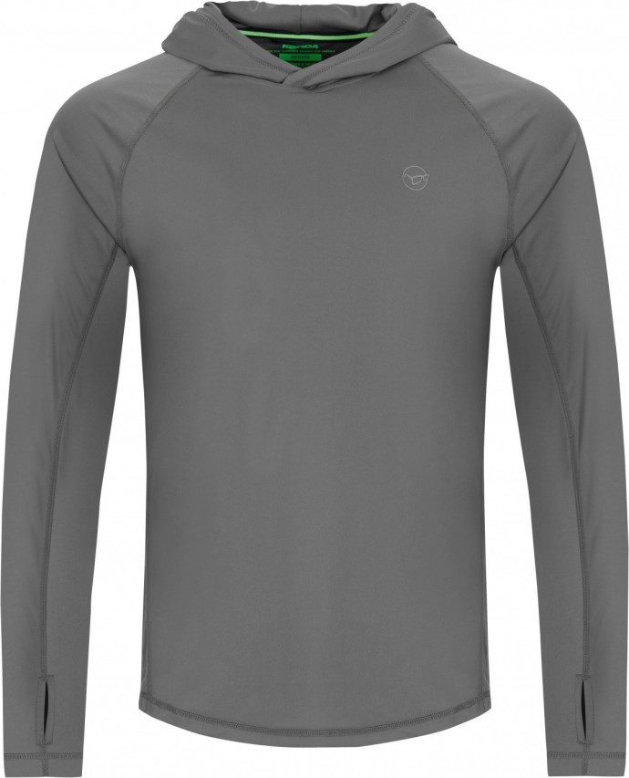 Majica Korda UPF Hooded Top Charcoal