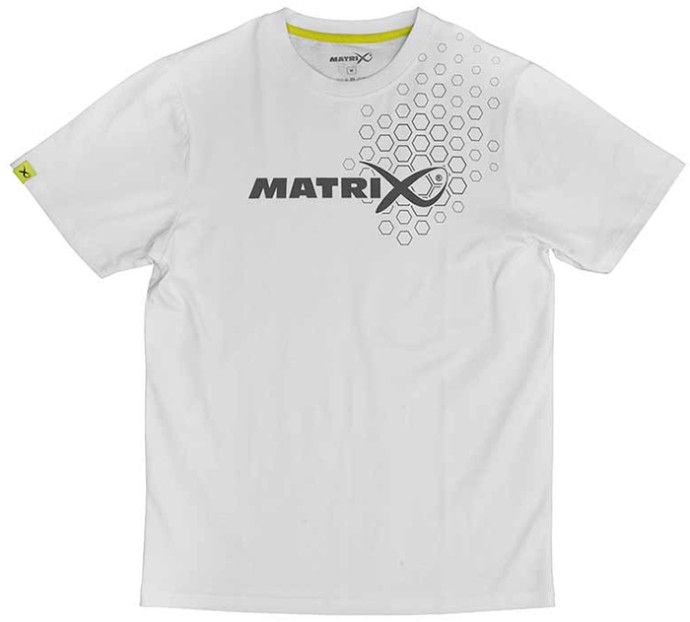 Majica Matrix Hex Print T-Shirt White