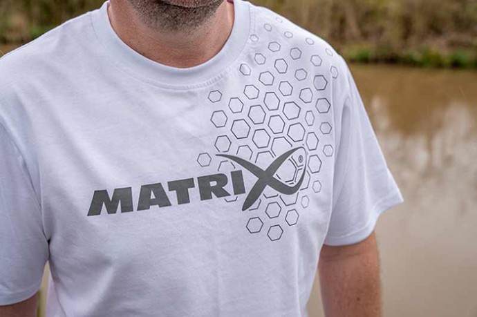 Majica Matrix Hex Print T-Shirt White