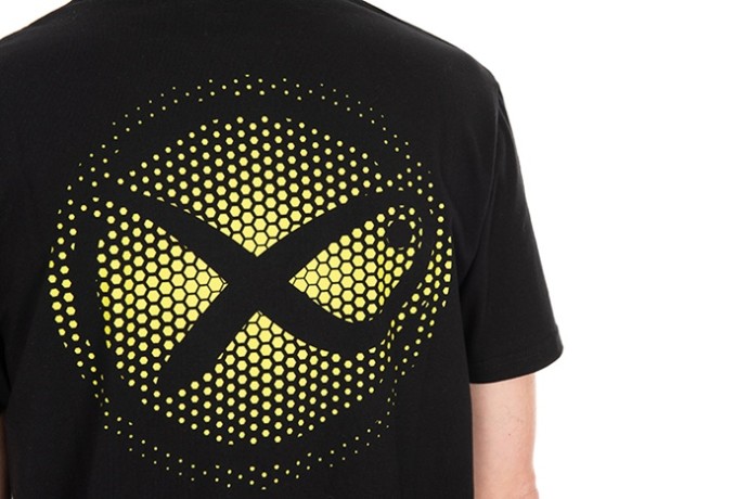 Majica Matrix Large Fade Logo T-Shirt - Black/Lime